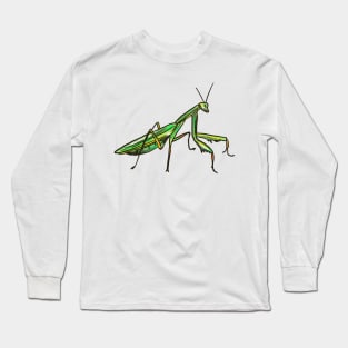 Praying Mantis Long Sleeve T-Shirt